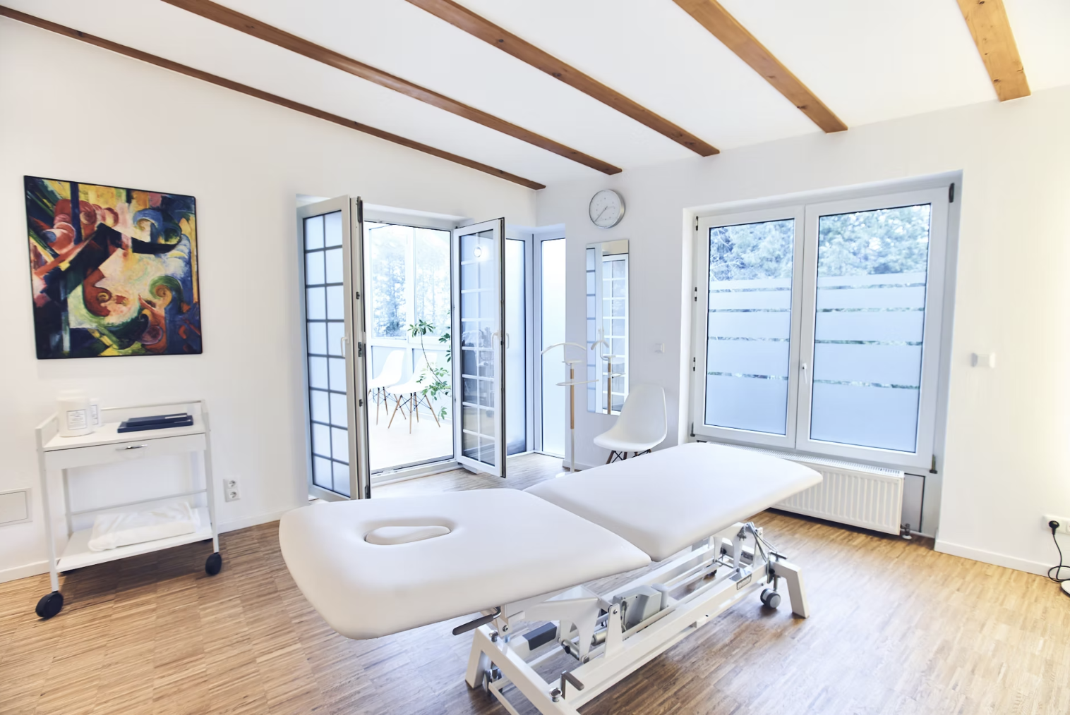 Behandlungszimmer der Praxis VERTU